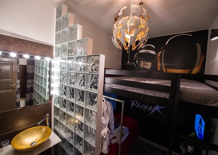 여관 Backstage Boutique Music Themed Townhouse *